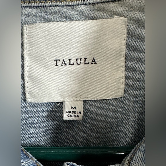 Talula: Women's Jean Jacket- Size Medium - Picture 9 of 11
